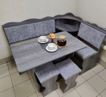 Кухонный уголок Миссия с полкой ткань в Искитиме - mebel154.com