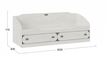 Кровать с ящиками «Калипсо» - ТД-389.12.01 в Искитиме - mebel154.com