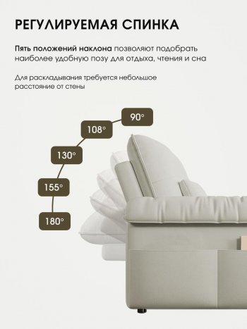 Кресло-кровать ЛУНО 105см в Искитиме - mebel154.com