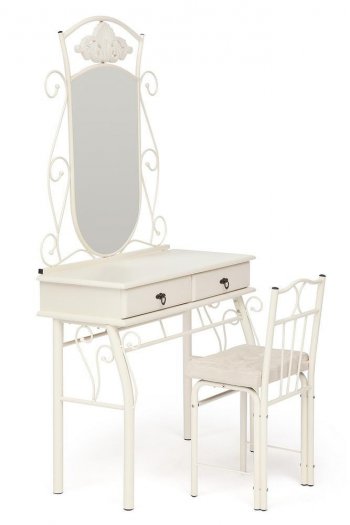 Столик туалетный CANZONA (столик/зеркало + стул) в Искитиме - mebel154.com