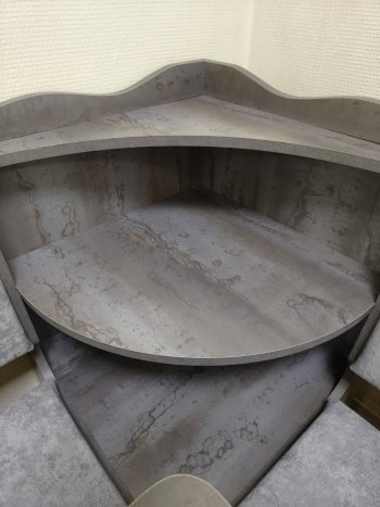 Кухонный уголок Миссия с полкой ткань в Искитиме - mebel154.com