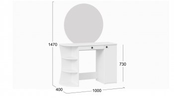 Стол туалетный «Соло» Тип 1 в Искитиме - mebel154.com