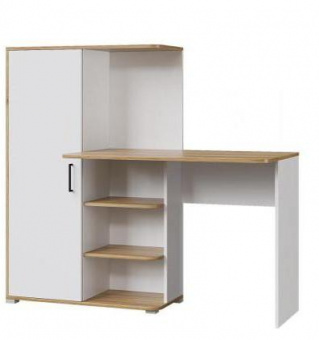Стол со шкафом STIF белый(правый/левый) в Искитиме - mebel154.com