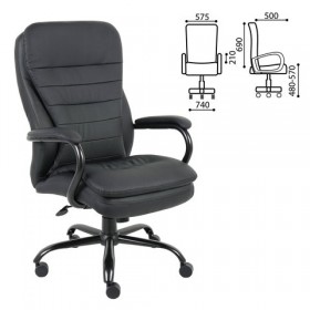 Кресло офисное BRABIX Heavy Duty HD-001 в Искитиме - mebel154.com