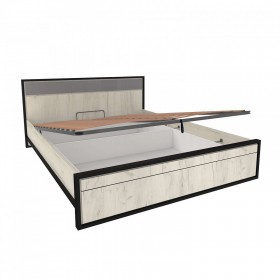 Кровать 1600 с подъемным механизмом Техно в Искитиме - mebel154.com