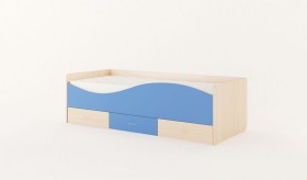 Кровать детская с ящиками Волна в Искитиме - mebel154.com