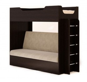 Кровать двухъярусная с диваном в Искитиме - mebel154.com