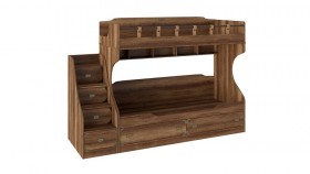 Кровать двухъярусная с приставной лестницей Навигатор в Искитиме - mebel154.com