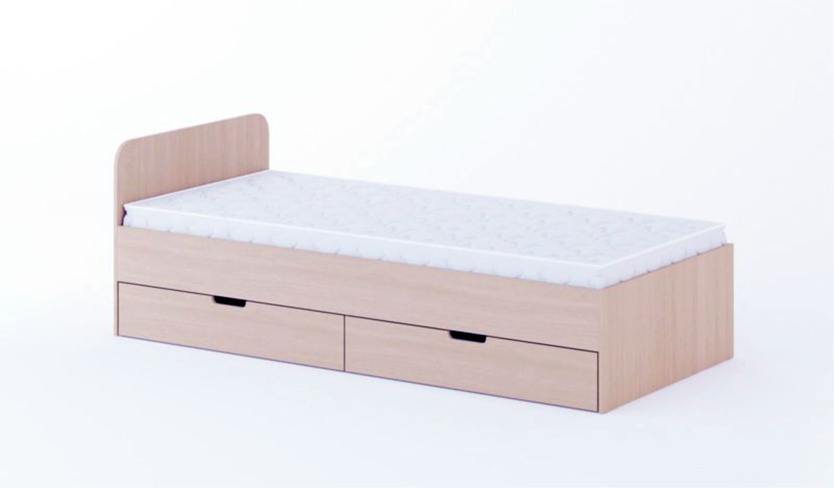 Кровать с ящиками Фиджи в Искитиме - mebel154.com