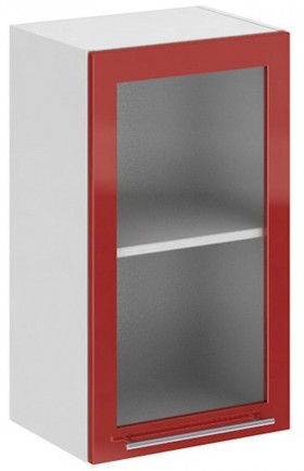 Олива ПС 300 шкаф верхний стекло в Искитиме - mebel154.com