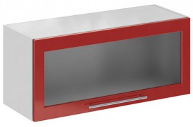 Олива ВПГС 800 шкаф верхний горизонт. стекло в Искитиме - mebel154.com