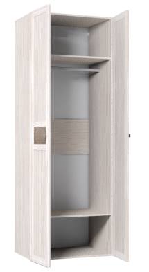 Шкаф для одежды 2-х дверный 54 Карина в Искитиме - mebel154.com