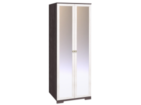 Шкаф для одежды 2-х дверный с зеркалом 12-2 Бриз в Искитиме - mebel154.com
