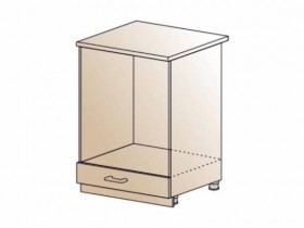 Шкаф нижний для духовки Сити ШНД 600 в Искитиме - mebel154.com